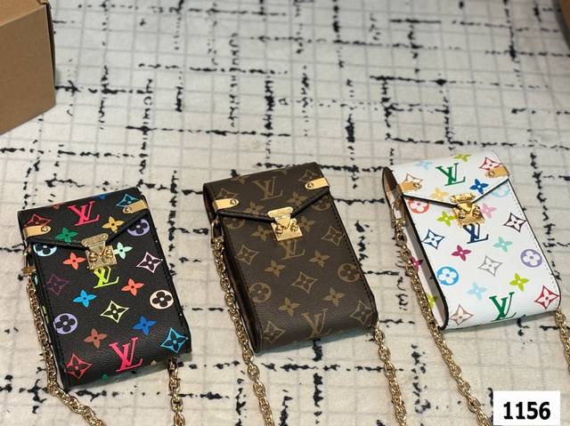 With Folding Box Lv Mobile Phone Bag Lv Old Flower New Metis Mobile Phone Bag Fi