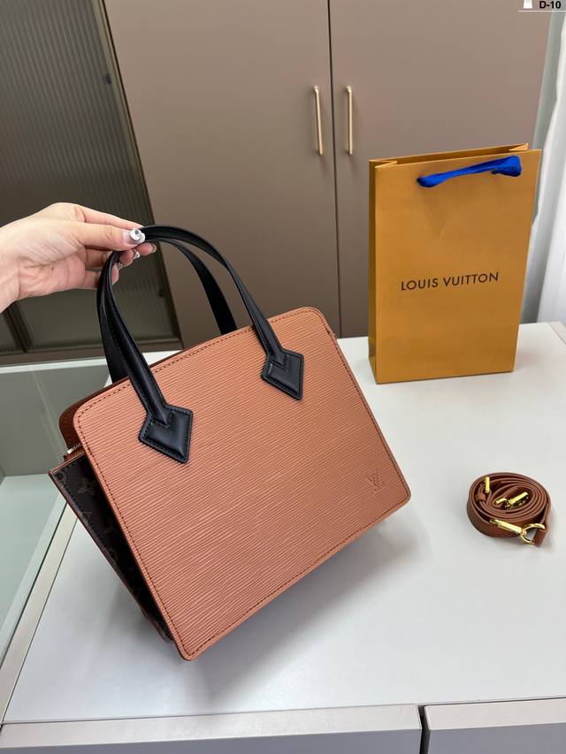 Lv Varenne Tote Bag Water Ripple Stitching Classic Old Flower The Best Choice Fo