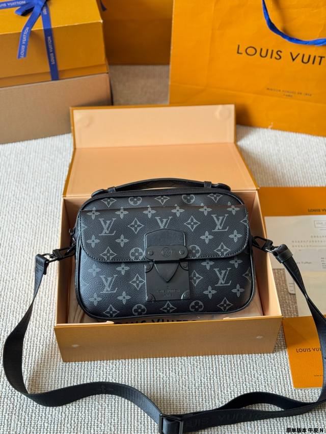 Original Version Of Cowhide I Louis Vuitton S Lock Sling Cowhide Classic Old Flo