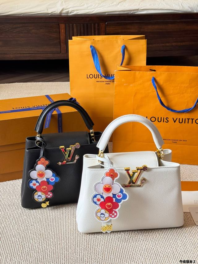 Cowhide Version Lv Capucines As One Of Lv's Representative High-End Bags, The Ca