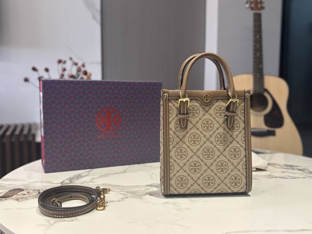 Comes With A Full Set Of Packaging Size: 16*19Cm Tb Tote Handbag Or Crossbody Is