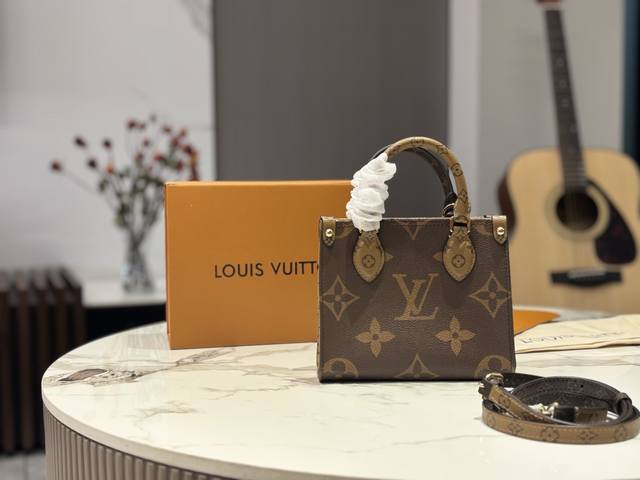 Replica Leather Lv Onthego 18Cm Printed Jungle Bag Fashionable Tote Bag Folding
