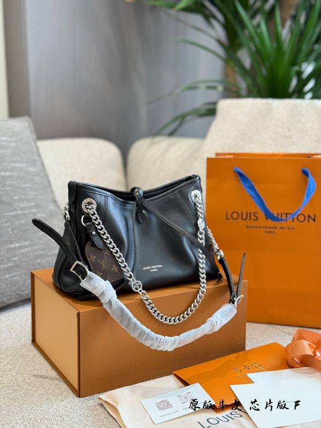 Lv New Black Carryallbb This Carryall Dark Bag Is Made Of Soft Lambskin Leather