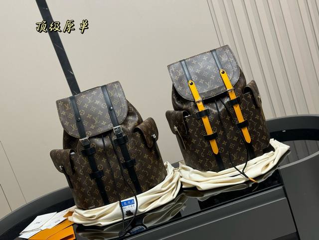 Original Lv Backpack Classic Fabric Feels Super Nice Calm And Generous! You Won'