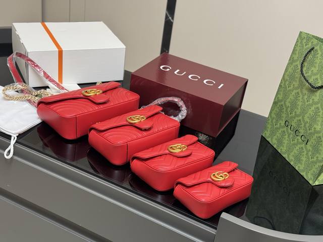 With Folding Box Airplane Box Size: 16.5Cm 18Cm 22Cm 26Cm Gg Marmont Four Sizes