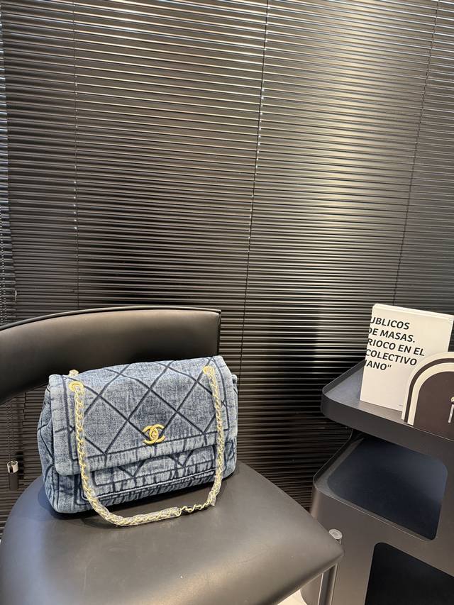Chanel Denim Chain Bag Simple And Versatile High Value First Choice For Daily Ou