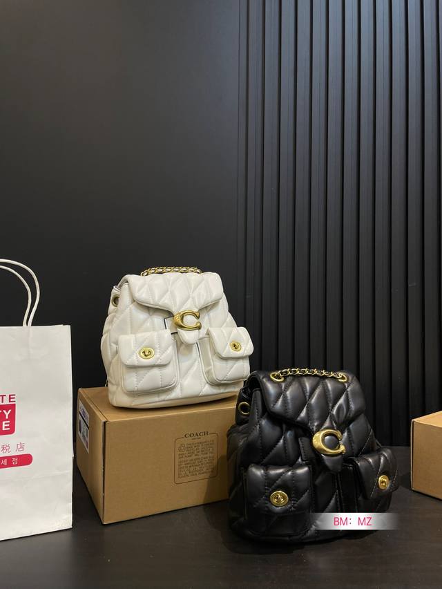 With Box Coach Backpack This Backpack Can Be Carried By Hand Or On The Shoulders