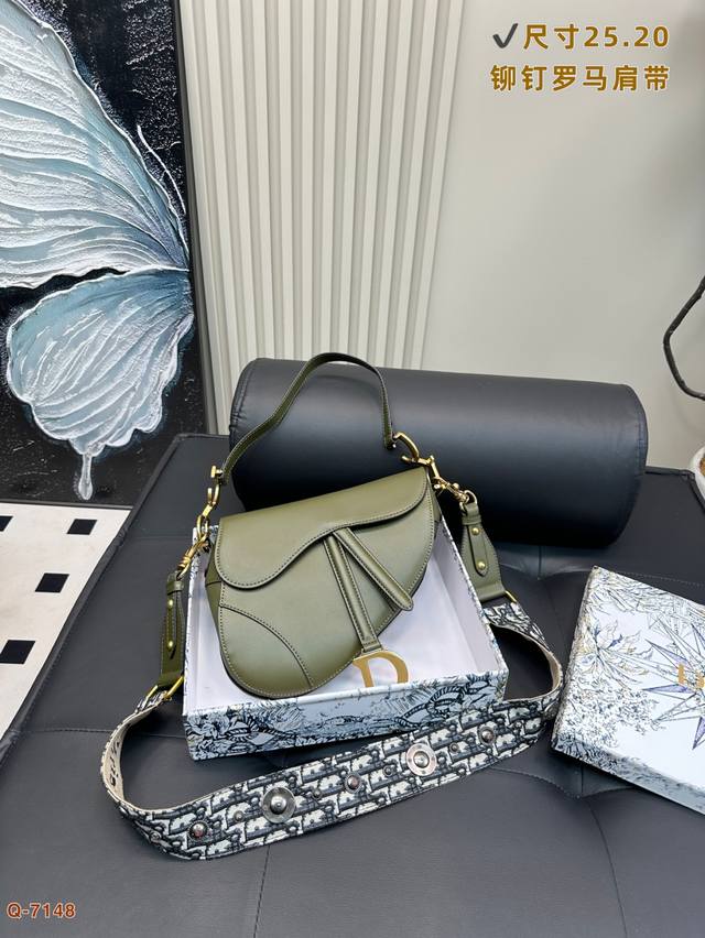 With Gift Box Love Bag Recommends Dior Saddle Bag With Riveted Roman Shoulder St