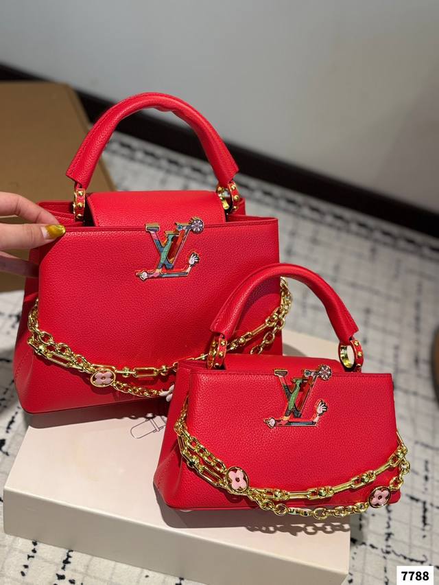 Lv Capucines As One Of The Representative High-End Bags Of Lv, Capucines Handbag