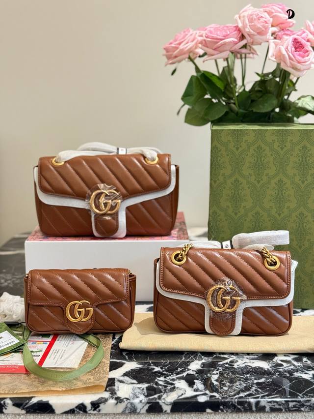 Gucci Marmont Classic & Versatile Gucci Marmont Chain Bag Classic Size: 16Cm 22C