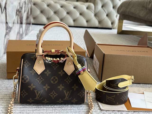 New Pillow Bag Lv Small Pillow Bag Original Sealed Packaging For Nano Speedy Is
