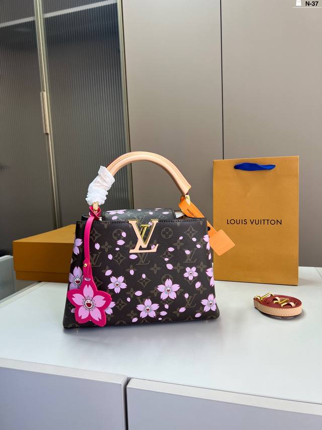 Big Lv Louis Vuitton Super Versatile Handbag, Hand-Held Crossbody Super Practica