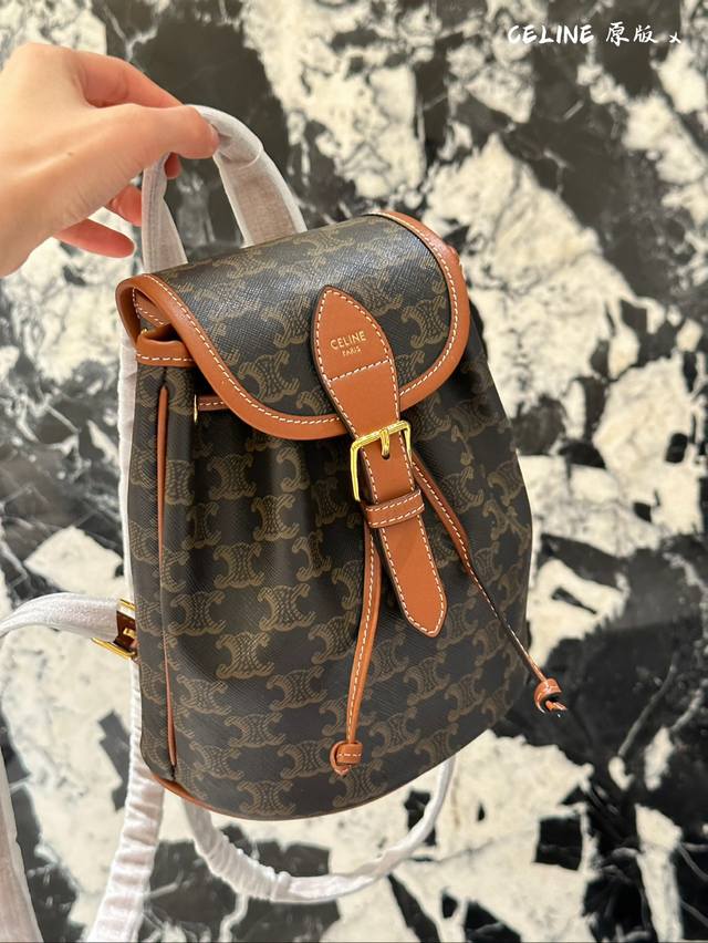 Celine Mini Backpack With Monogram Is So Versatile [Celine Mini Backpack] Size: