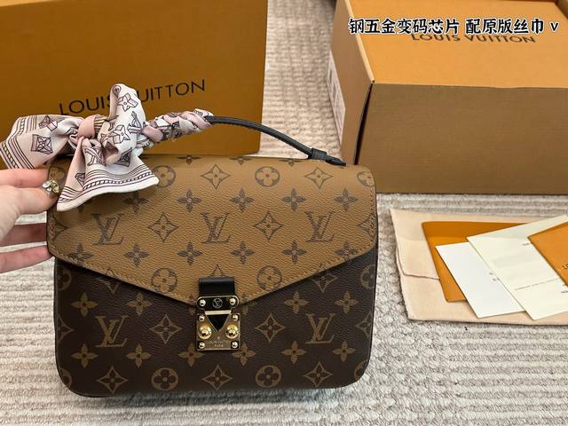 Original Order With Box Size: 25Cm L's Top Quality Messenger Bag Old Flower Mess