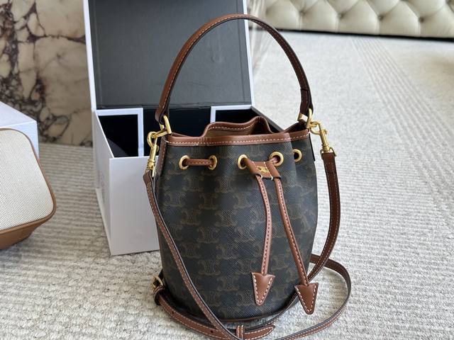 With Box Size: 19*16Cm Celine Bucket Bag I Have Always Liked Bucket Bags The App