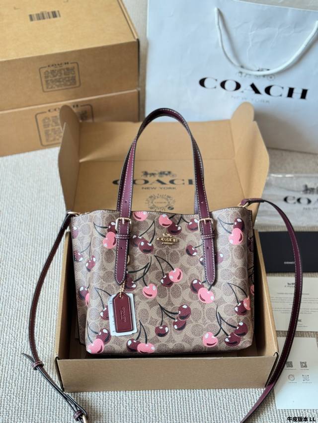 Cowhide Version Coach! Such A Cute City Small Tote Bag Coach's New September Pro