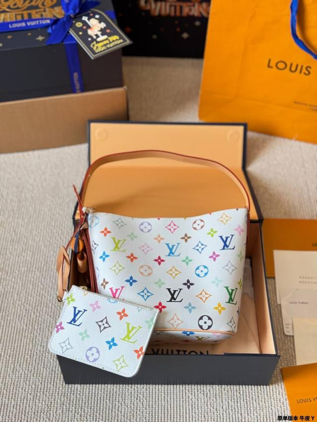 Original Version Of Cowhide Lv All Inbb Handbag Is Made Of Monogram Cowhide With
