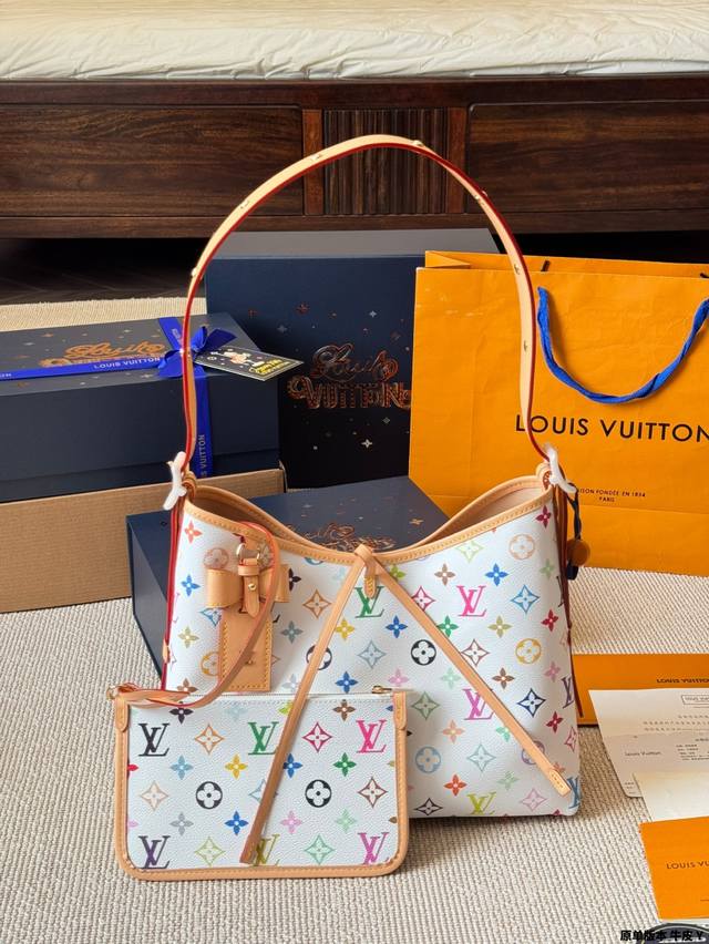 Original Version Of Cowhide Louis Vuitton Lv Carryall New Commuter Bag Is Good-L