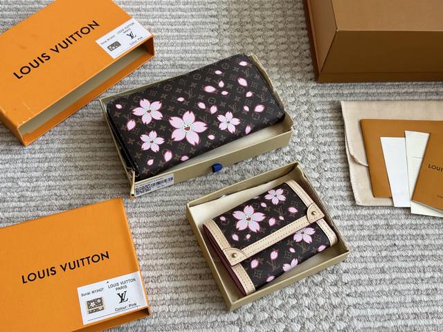 With Box Size: 12*9Cm L's New Wallet!! Super Practical, Same Style For Men And W