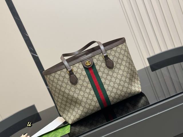 Gucci Shopping Bag Canvas Fabric Large Capacity To Meet Daily Needs Especially S