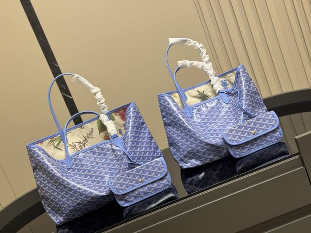 New Upgraded Lining Size: 34.28Cm Medium Size 42.29Cm Large Size Goyard Shopping