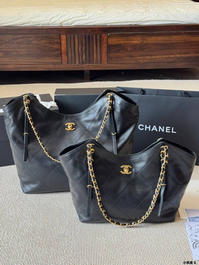 Lambskin Chanel 25S New G-Dragon Same Style Shopping Bag G-Dragon Same Style, Fu