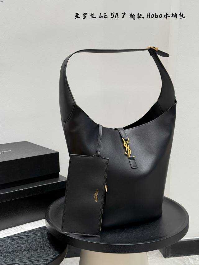 Gift Box Packaging Saint Laurent Underarm Shoulder Bucket Bag Ysl Must-Buy Bagle