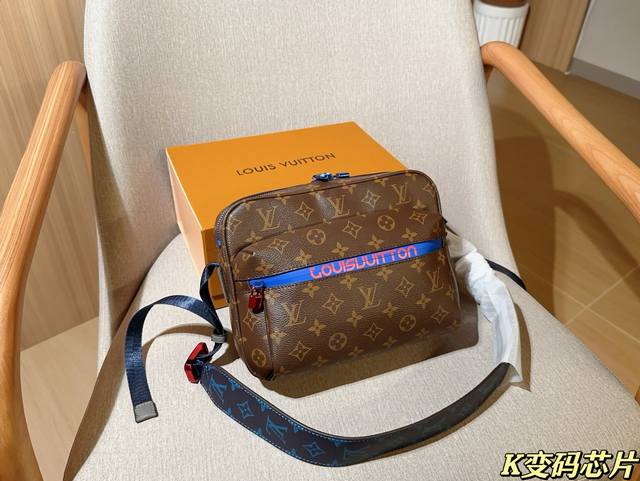 Variable Code Chip Lv Louis Vuitton Outdoor18Ss Messenger Bag Edison Chen Same S