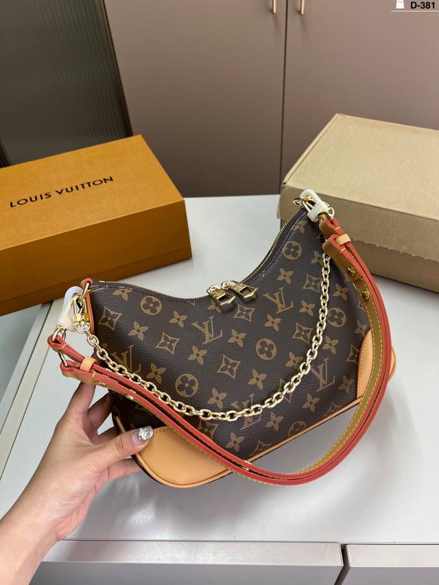 Chip Version Lv Latest Croissant Bag Vintage Classic Shoulder Bag One Shoulder C