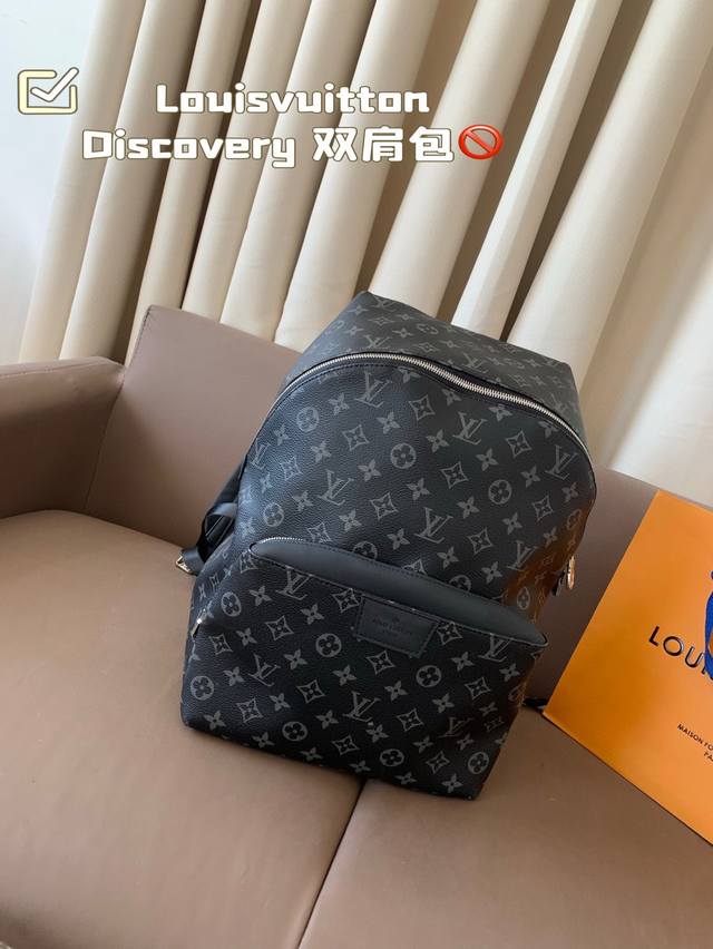 Louisvuitton Discovery Backpack Large Capacity Backpack For Men And Women Uses E