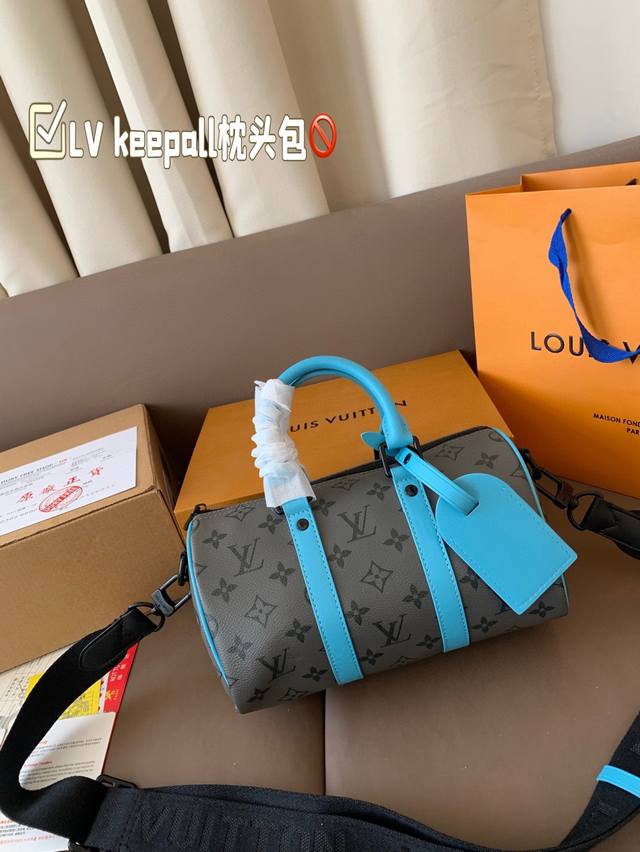 With Folding Box Airplane Box Lv Keepall Pillow Bag The Capacity Is Large Enough