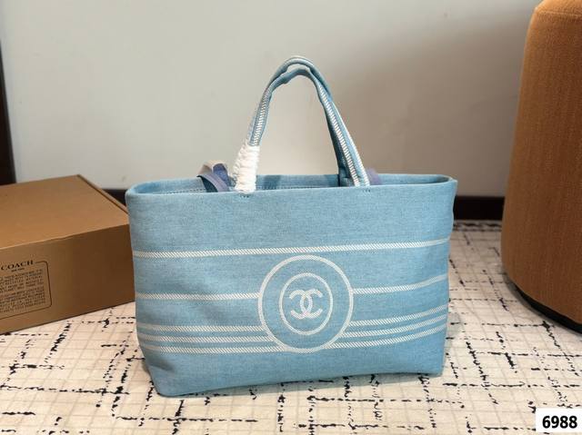 Chanel Chanel Denim Shopping Bag Chanel Is Really Good At Shopping. It Feels Lik