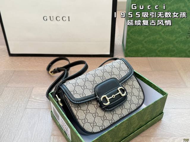 With Box Gucci 1955 "They Are Always So Retro" Saddle Bag When The Sisters Trave