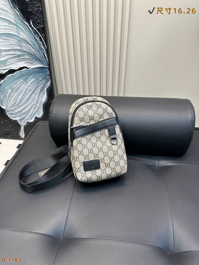 Cool Chest Bag Crossbody Shoulder Bag Made Of Exquisite Inlay Work Real Original