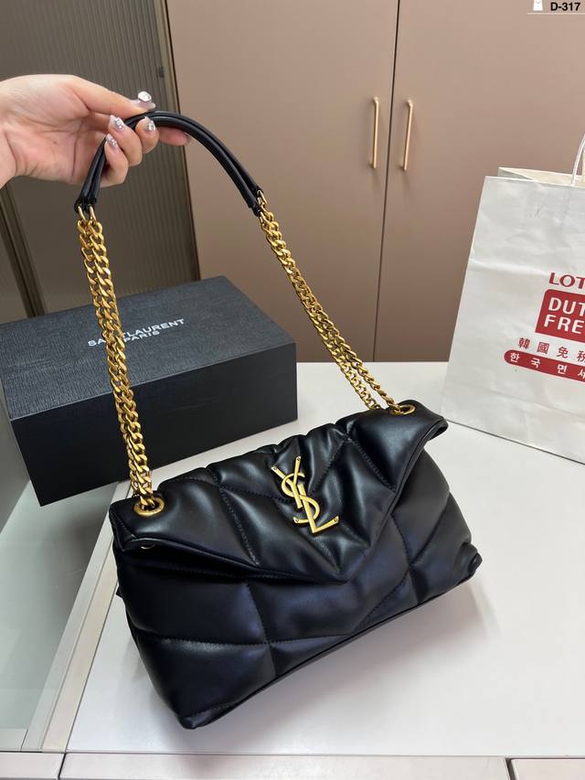 Ysl Saint Laurent Cloud Bag It Feels Like Embracing A Cloud D-317 Size 30 15 Fol
