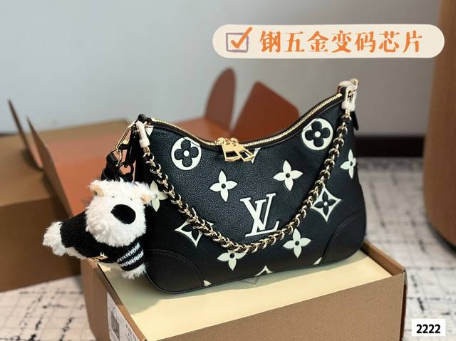 Upgraded Version With Box Size: 29*16Cm L's Antique Croissant Bag Vintage Classi