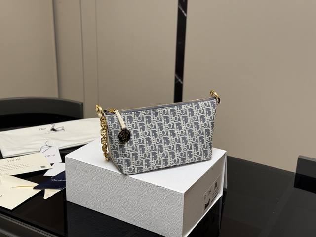 With Folding Box Dior Lunch Bag Dior Top Original Classic And Advanced Size: 22.