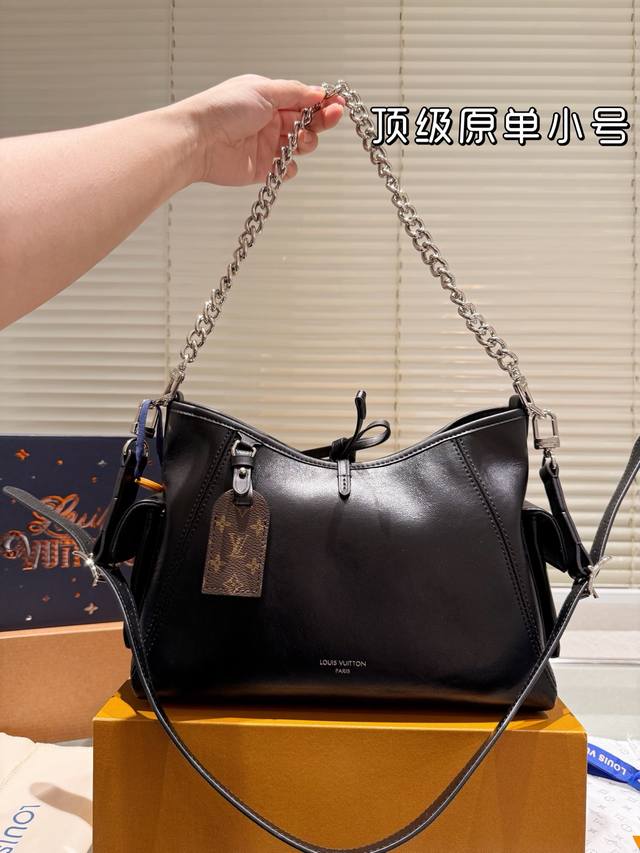 Small Size Cowhide Top Original Carryalldark Small Handbag Full Set Packaging Th