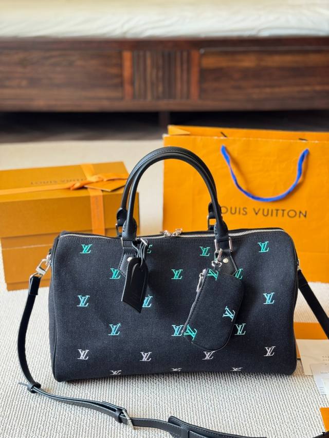 Lv Keepall Bandouliere 40 Travel Bag Super Cool Lv Keepall Old Flower Travel Bag