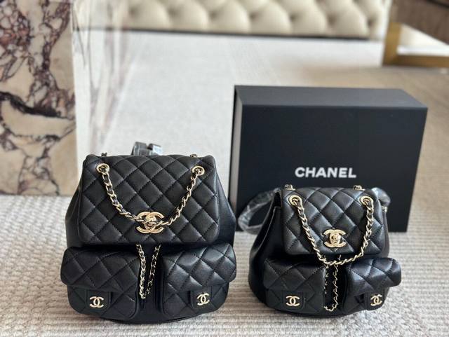 With Box Size: 20 19Cm Large Size 17 15Cm Small Size Xiaoxiangjia Duma Backpack