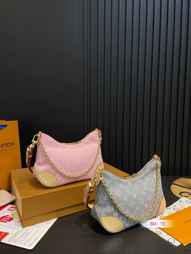 With Folding Gift Box Lv Croissant Denim Series I Won't Allow You To Not Plant G