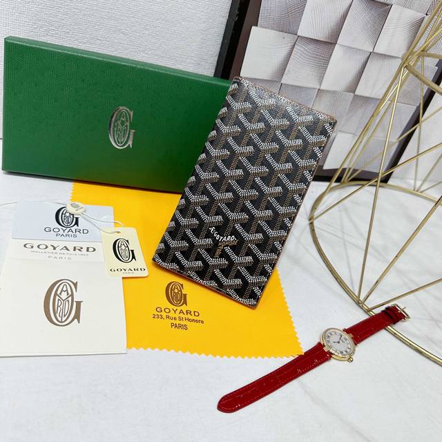 Goya Saint-Roch Wallet Features A Long Design, Perfect For Storing Cards, Ids, A