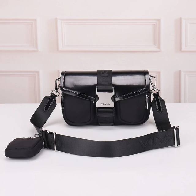 Prada - Prada's Latest Motorcycle Bag, Shoulder Bag [Smile] Official Website Mad
