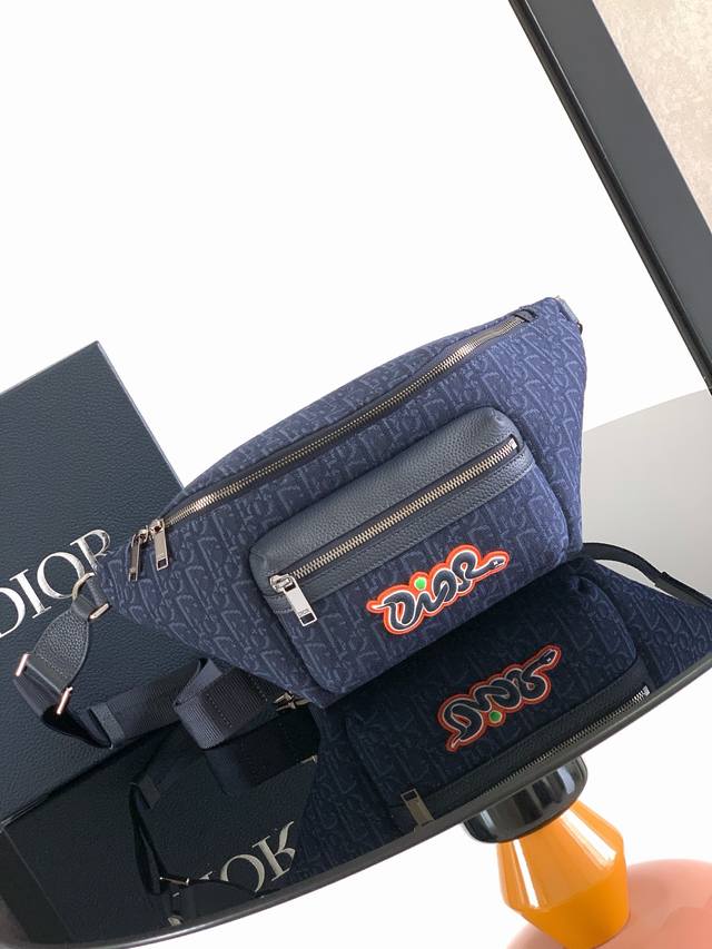 This Rider 2.0 Waist Bag Is Part Of The Dior And Kaws Limited Edition Collection