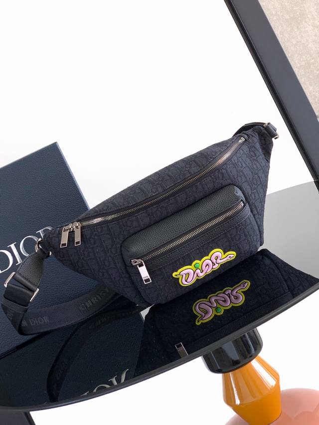 This Rider 2.0 Waist Bag Is Part Of The Dior And Kaws Limited Edition Collection