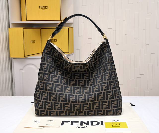Restock Model 1934 F-Series, 100% Genuine Leather, New Shopping Bag. Classic Ff