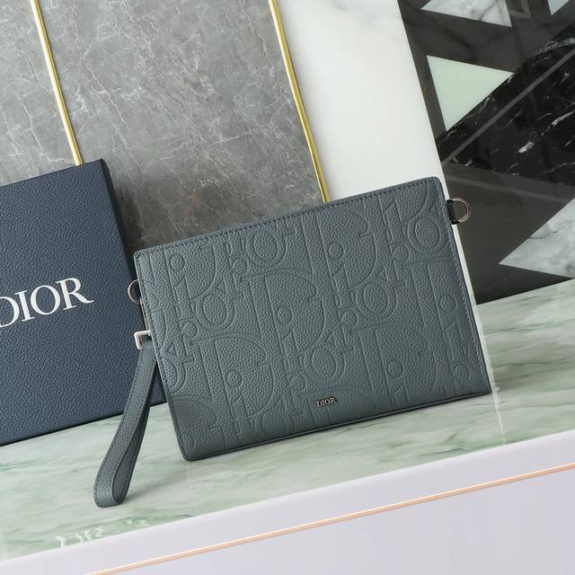 A5 Triangle Clutch Bag In Dark Gray With Dior Gravity Print Effect... P10,500 It
