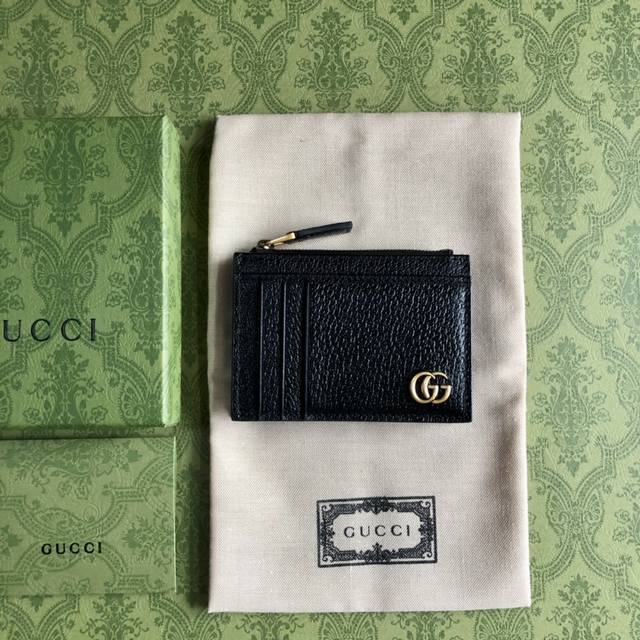 Top-Of-The-Line Edition High-Quality Gg Marmont Series Card Case. The Brand's Ic