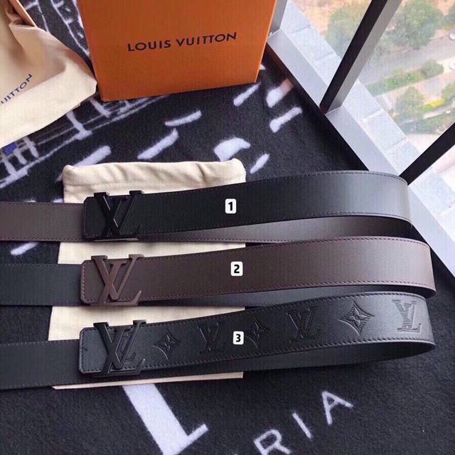 Louis Vuitton's Iconic Lv Initiales Belt Combines Elegant Dark Brown And Black C