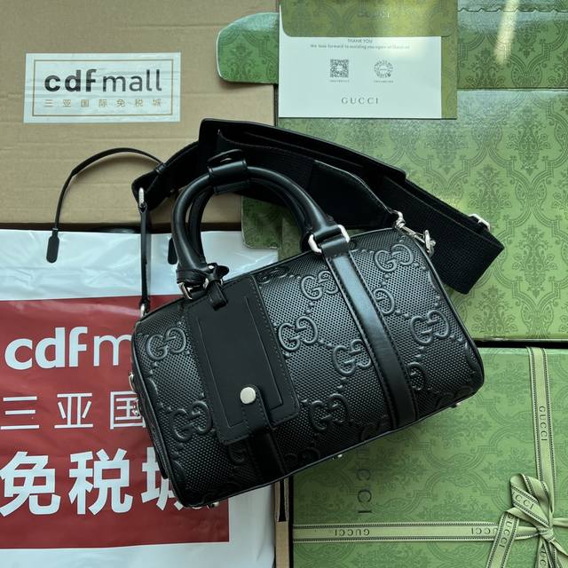 Genuine Leather Cdfmall Sanya Duty-Free Store Handbag Super Double G Mini Travel